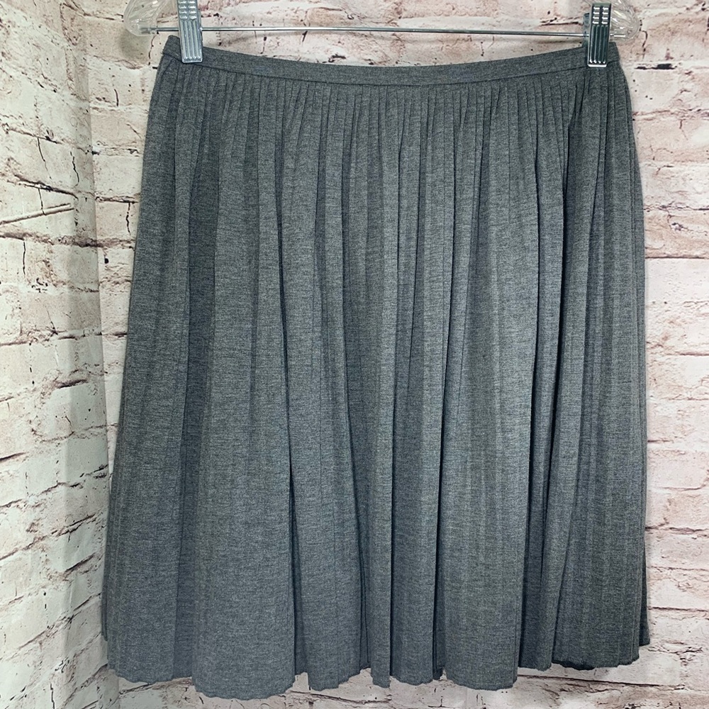 Halogen 0P petite accordion skirt elastic waist